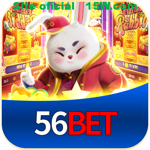 Imagem promocional da 56Bet mostrando a plataforma e suas vantagens